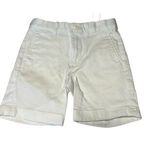 crewcuts Casual Flat Front Boy's Size 4 White Cotton New without Tags Flaws note